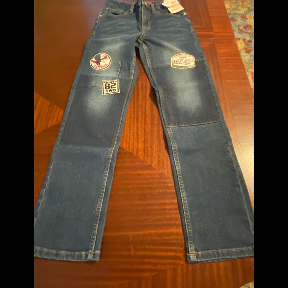 Arizona jeans straight slim with adjustable waist